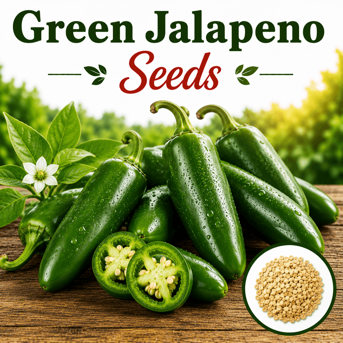 Green jalapeno 10+ Seeds