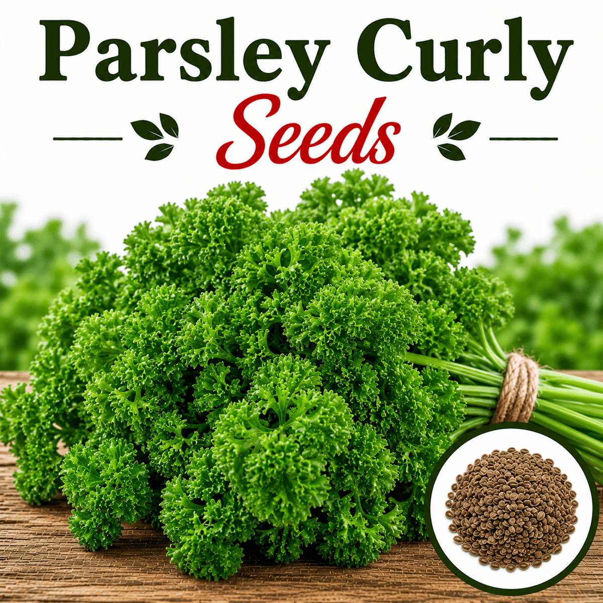 Parsley Curled 100+ Seeds