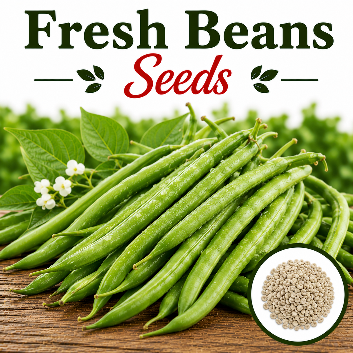 Fresh Beans 20+ Seeds