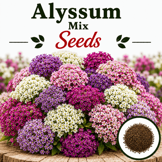 Alyssum Mix  30+ Seeds