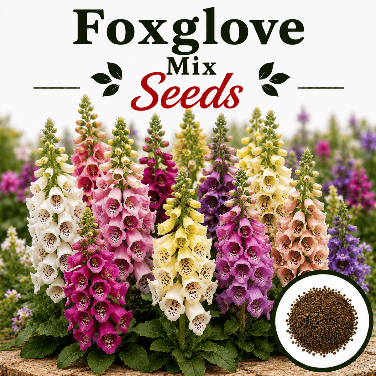 Foxg Love Mix  50+ Seeds