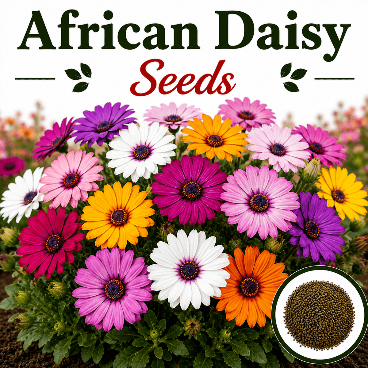 African Daisy  50+ Seeds