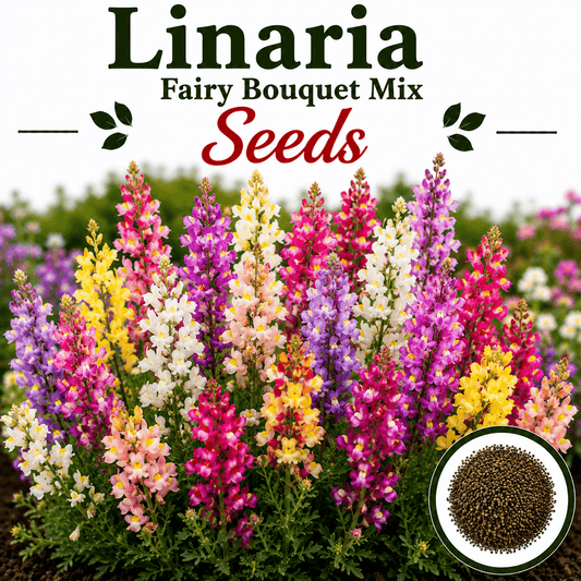 Linaria fairy bouquet mix (1067) 50+ Seeds