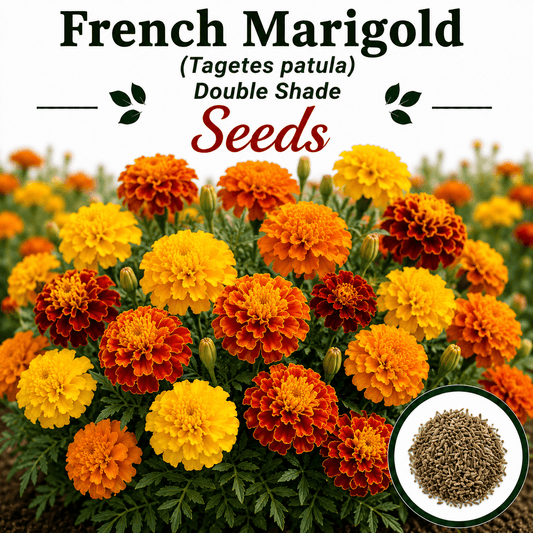 French Marigold Double Shade 15 Seeds