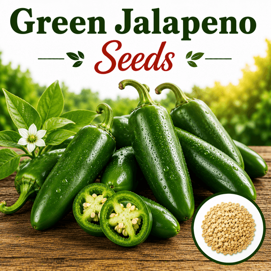 Green jalapeno 10+ Seeds