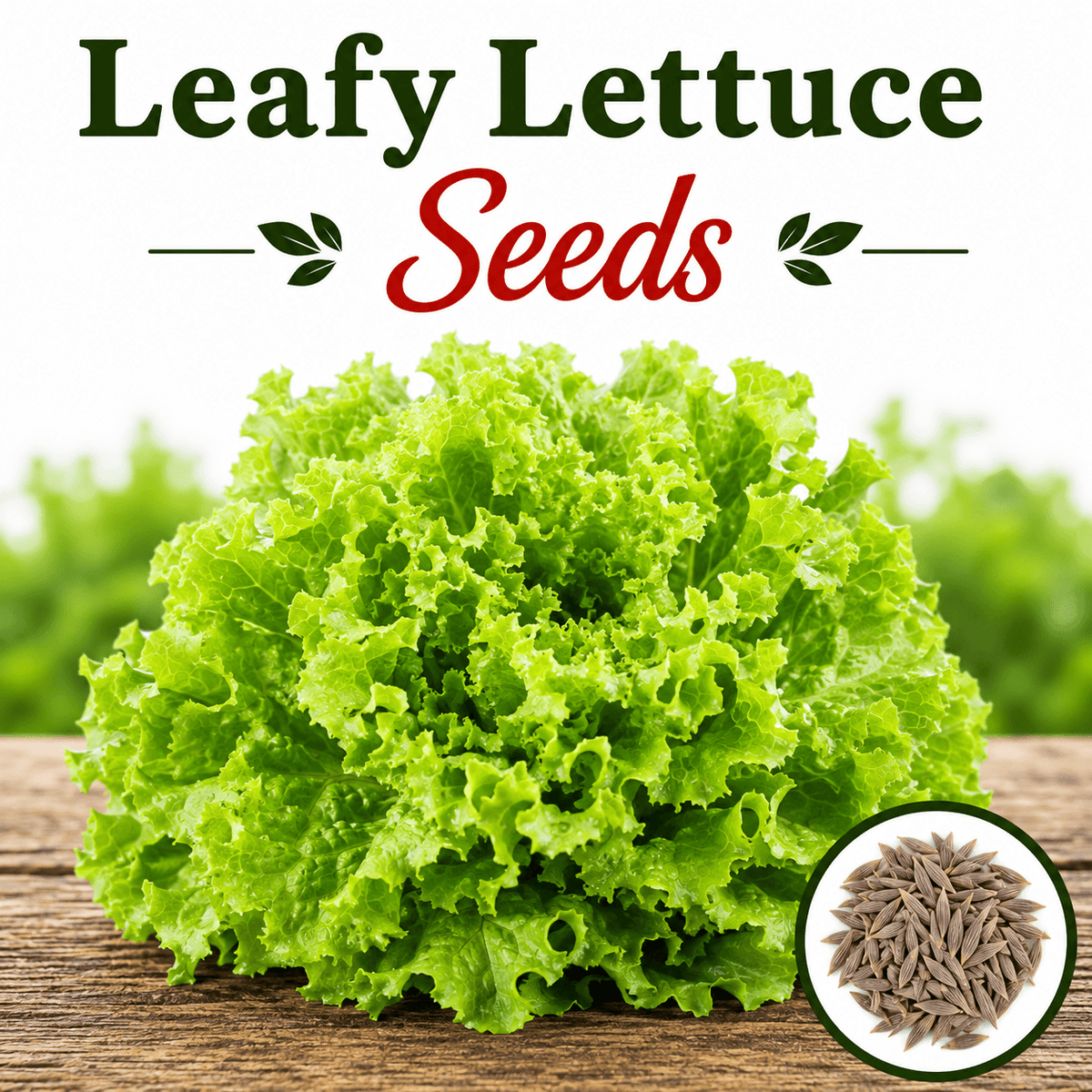 Leafy Lettuce 100+ Seeds