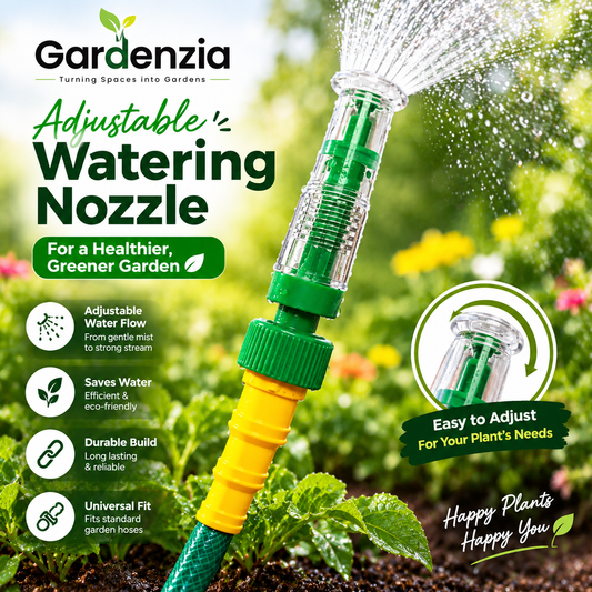 Gardenzia Adjustable Twist Hose Nozzle